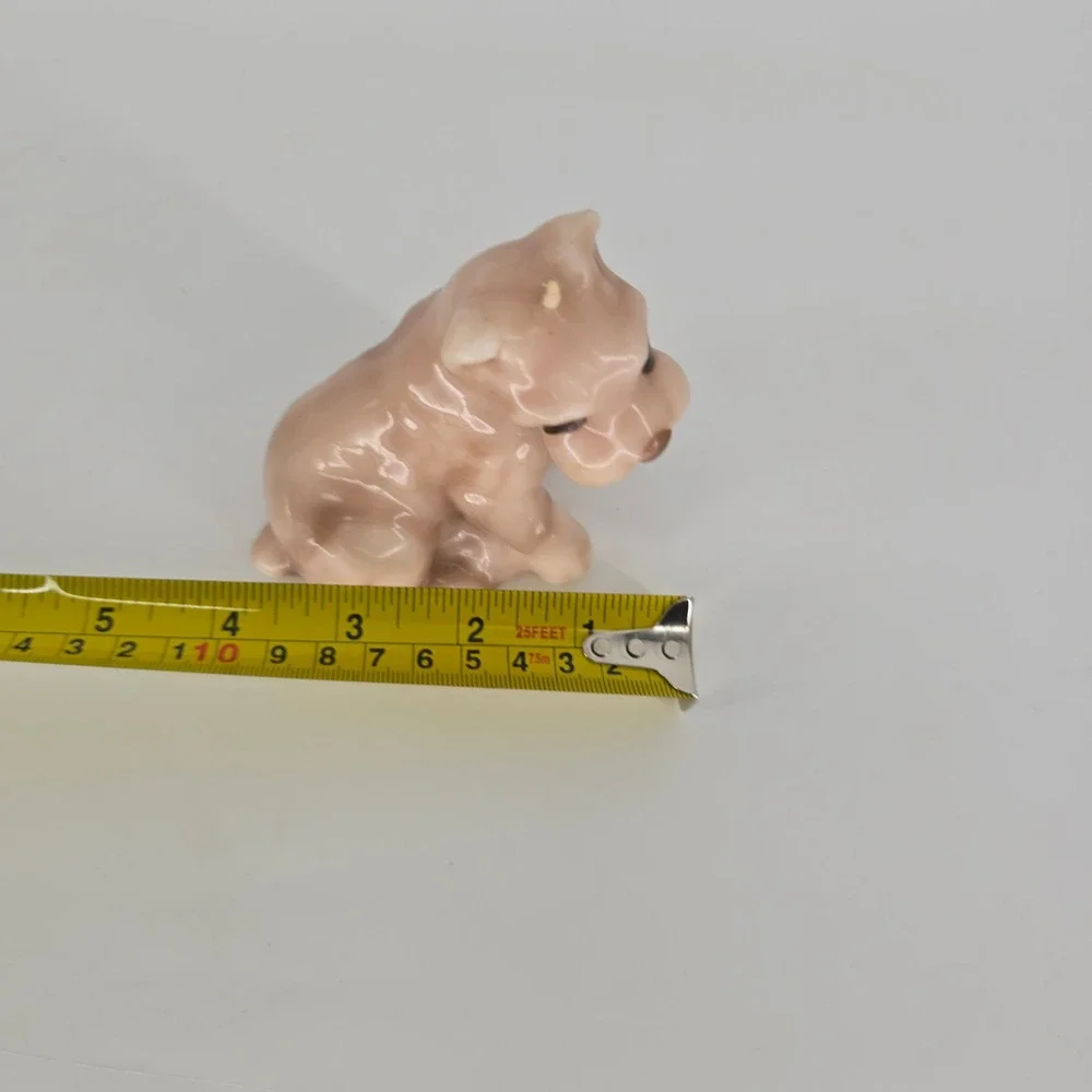 Vintage Style Dog Figurine Candle, Dark Academia Decor Grandmillennial Aesthetic